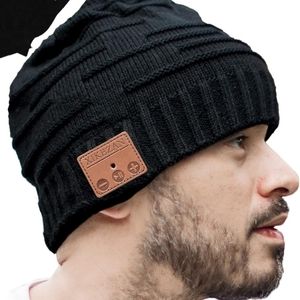 Bluetooth beanie - black
